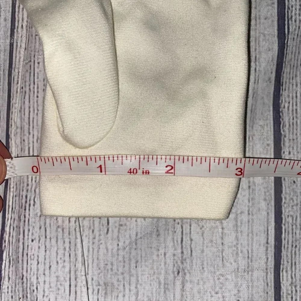 Vintage girls gloves off white big kid small